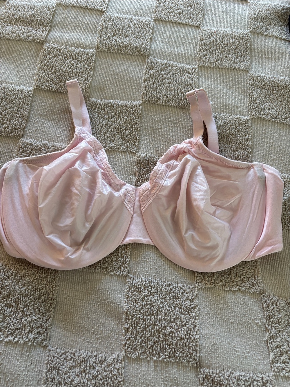 Wacoal Light Pink Full-Coverage Underwire Bra